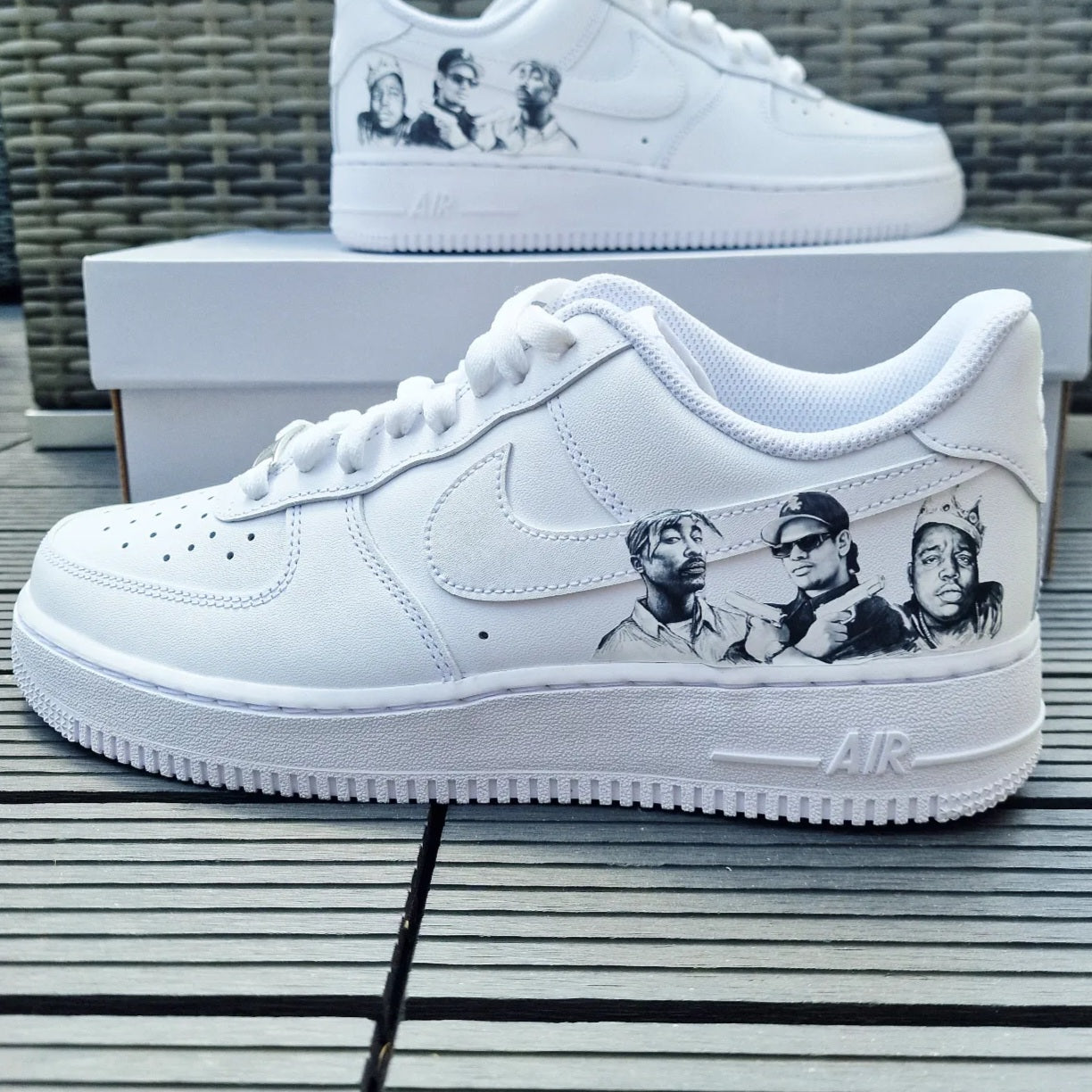 Air force 1 custom swoosh best sale