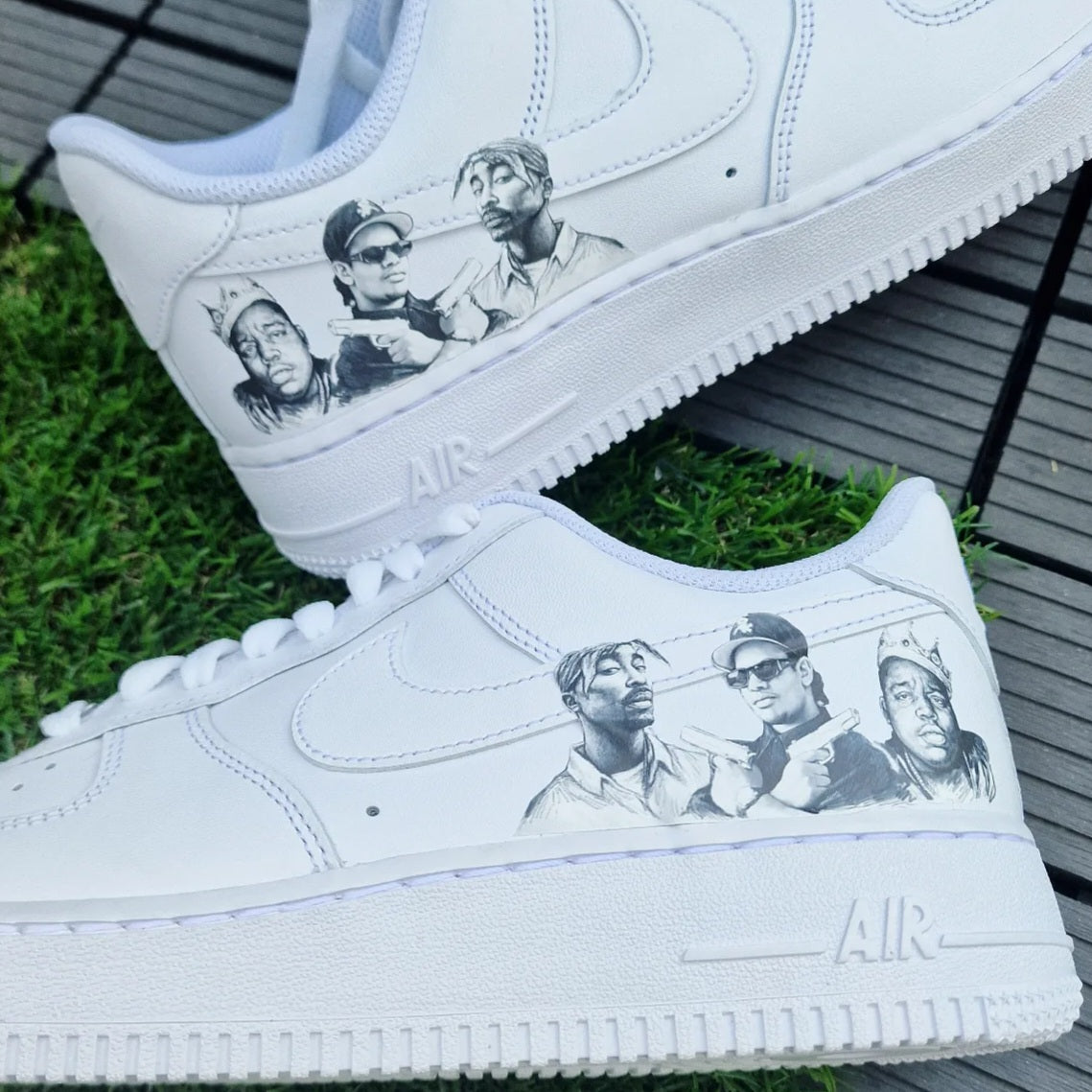 Nike Air Force one Custom Sneaker All Stars