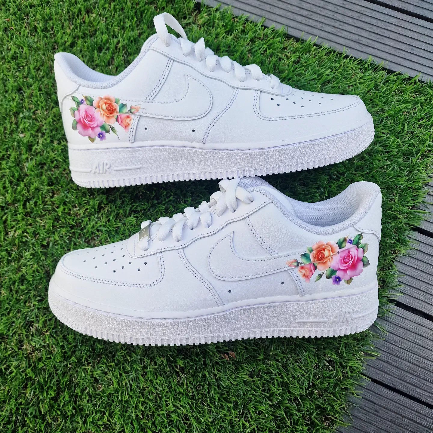 Nike Air Force one Custom Sneaker Blumen