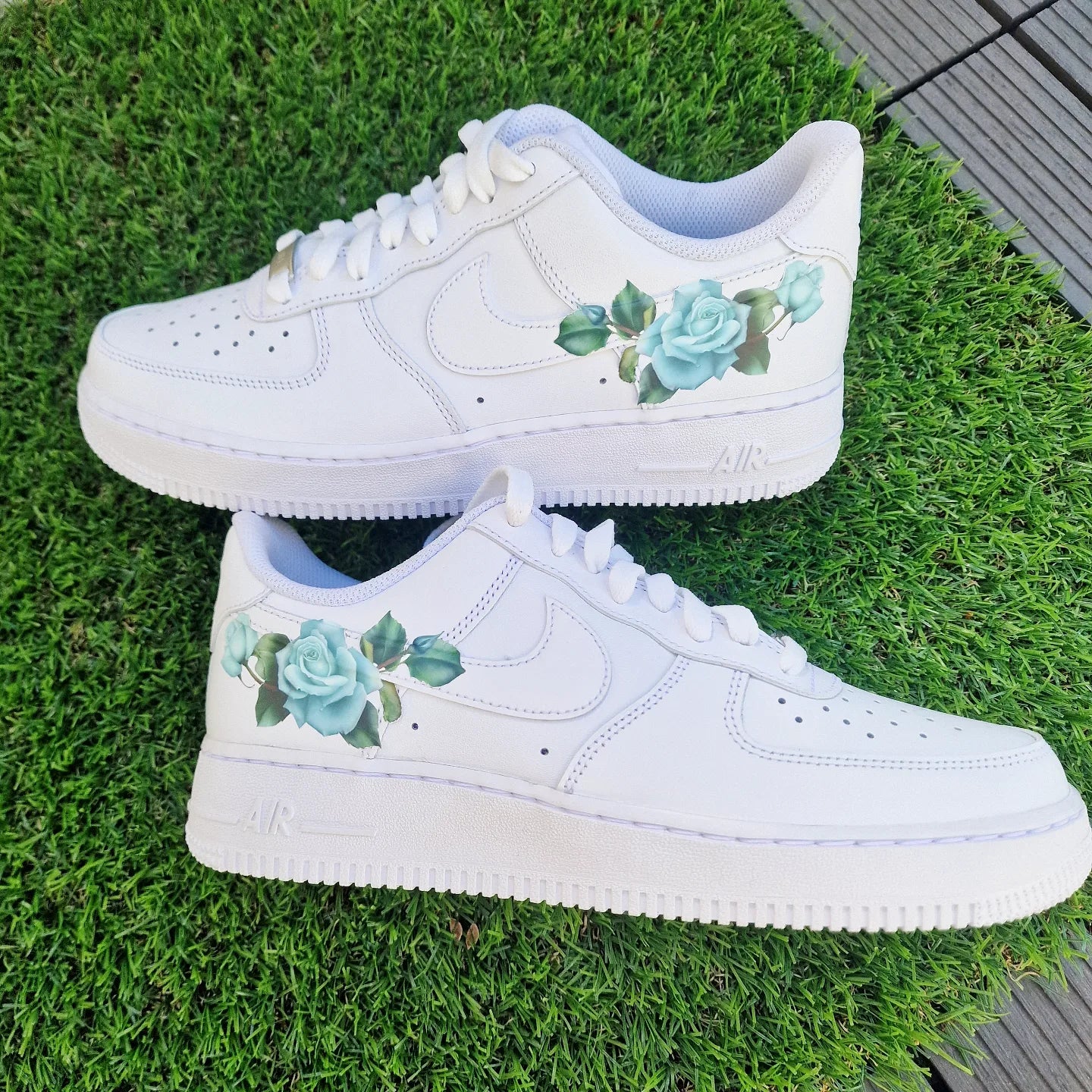 Air Force 1 "türkis roses"