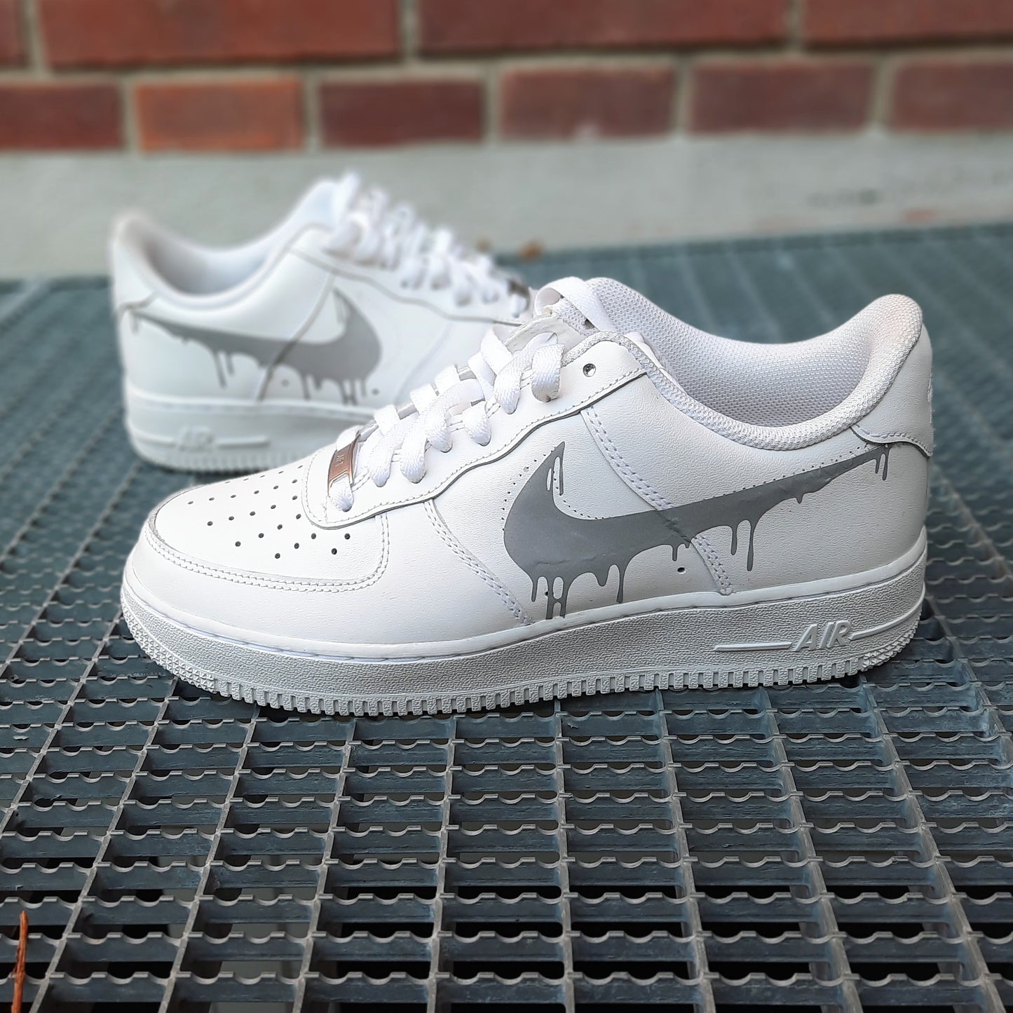 Nike Air Force one Custom Drip reflective