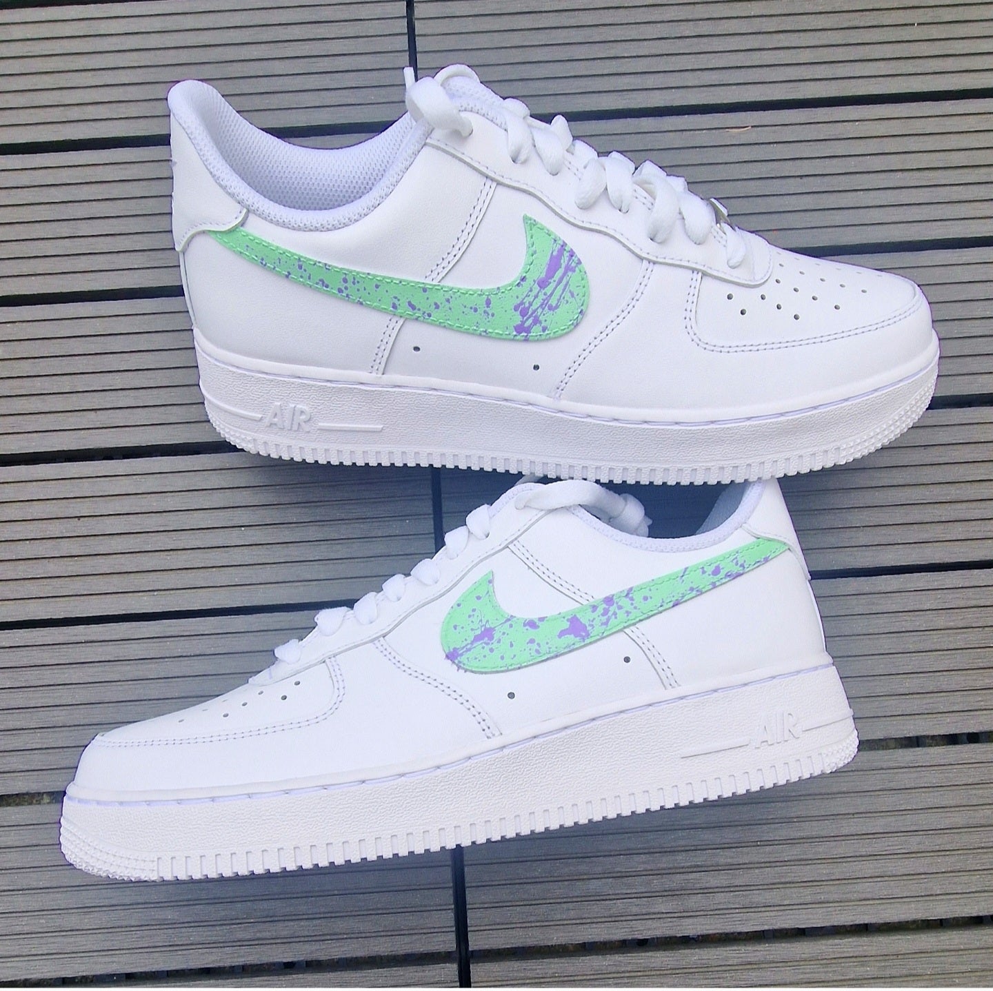 Air Force 1 "splash lila mint"