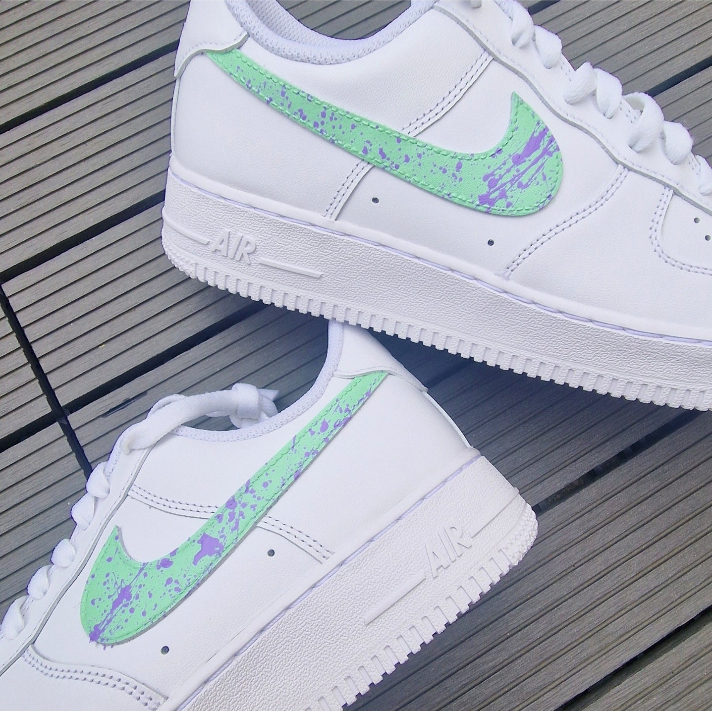 Air Force 1 "splash lila mint"