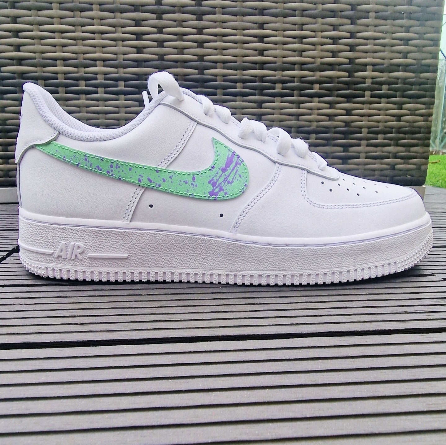 Air Force 1 "splash lila mint"