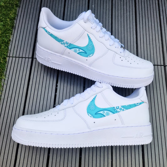 Air Force 1 "Bandana türkis"