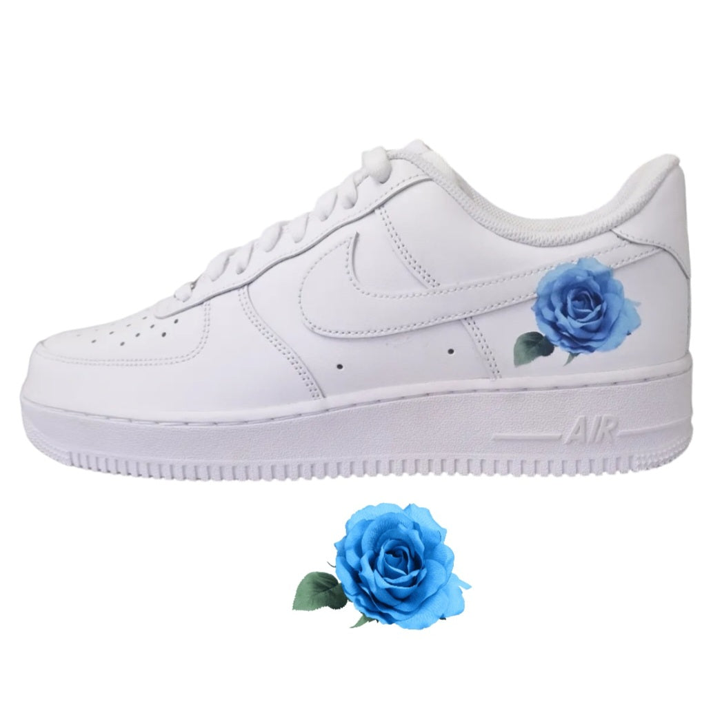 Sneakerfolie-transfer-für-schuhe-blaue-rose