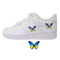 Load image into Gallery viewer, Nike-air-force-one-Sneakerfolie-transfer-für-schuhe-schmetterling-ukraine
