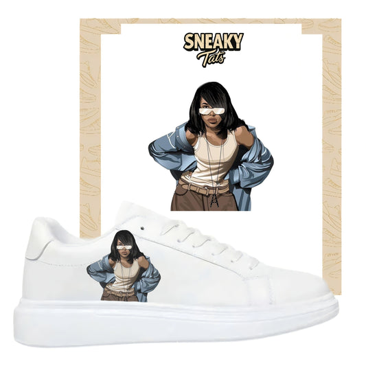 Sneakerfolien für verschiedene Schuhe Puma Adidas Nike Badelatschen Aaliyah