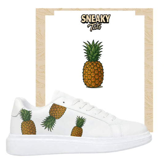 Bügelbilder einzigartige für viele verschiedene Schuhe Ananas