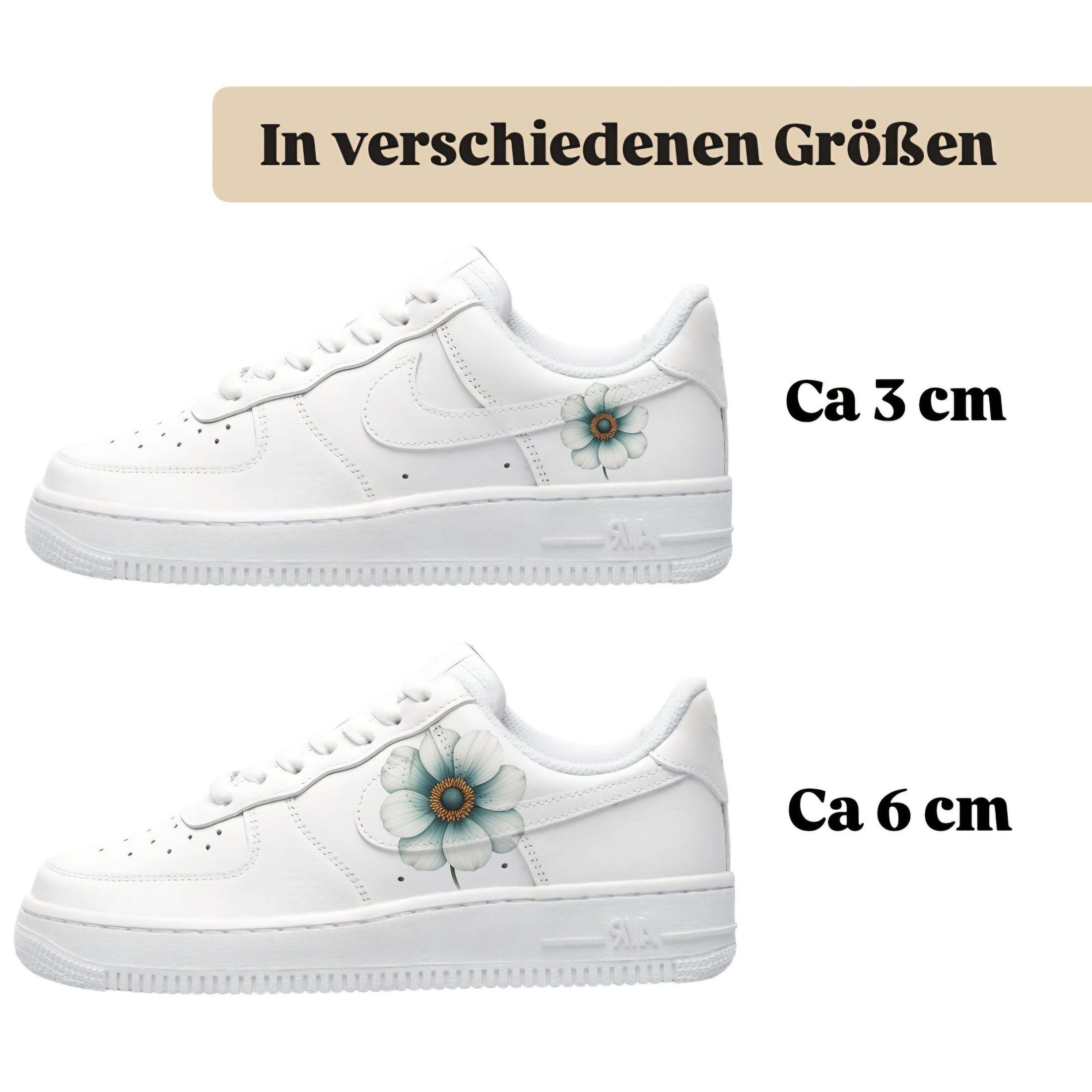 Sneakerfolien für mehrere Schuhe Nike Adidas Puma Anemone