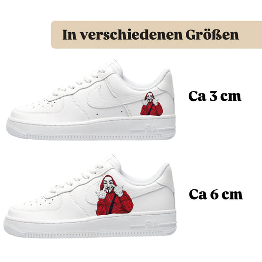 Bügelbilder für mehrere Sneakerarten Anonymus