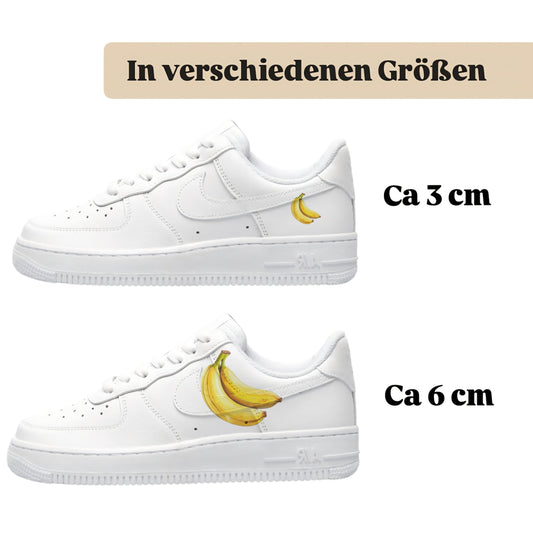 Sneakerfolien für verschiedene Schuhe Puma Adidas Nike Badelatschen Banane
