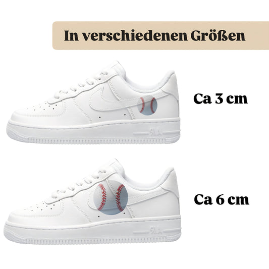 Bügelfolie für alle Schuhe zum personalisieren custom Sneaker Baseball
