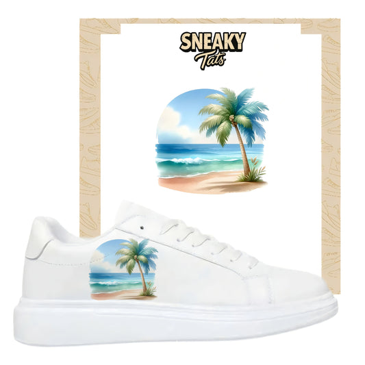 Bügelbilder für verschiedene Sneaker Nike Adidas Beach