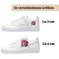 Bild in Galerie-Betrachter laden, Bügelbilder für verschiedene Sneaker Nike Adidas Blume
