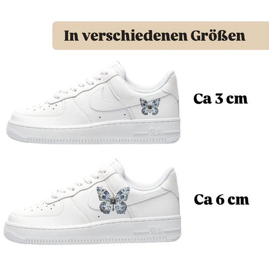 Sneakerfolien für verschiedene Schuhe Puma Adidas Nike Badelatschen Blumen Schmetterlinge