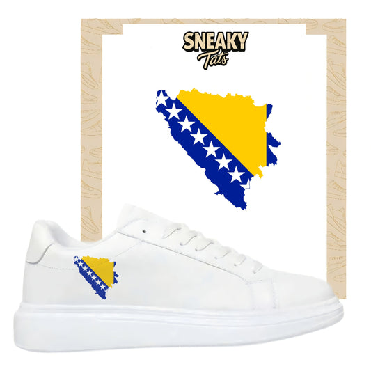 Bügelbilder für mehrere Sneakerarten Bosnien