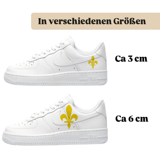 Sneakerfolien für verschiedene Schuhe Bosnien Lilie