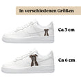 Load image into Gallery viewer, Bügelfolie für alle Schuhe zum personalisieren custom Sneaker Boxer
