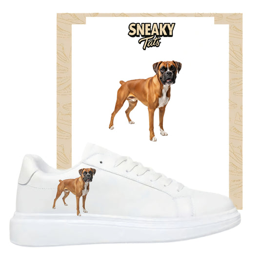 Bügelfolie für alle Schuhe zum personalisieren custom Sneaker Boxxer
