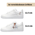 Bild in Galerie-Betrachter laden, Sneakerfolien für verschiedene Schuhe Braut mit Blume

