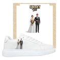 Bild in Galerie-Betrachter laden, Sneakerfolien für verschiedene Schuhe Braut und Bräutigam Hochzeit

