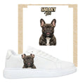 Load image into Gallery viewer, Bügelfolie für alle Schuhe zum personalisieren custom Sneaker Bulldogge
