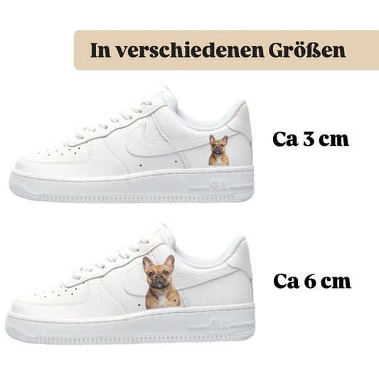 Bügelfolie für alle Schuhe zum personalisieren custom Sneaker Bully