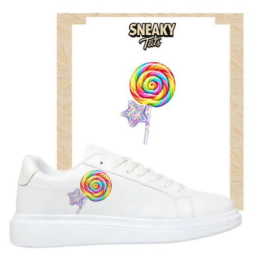 Sneakerfolien für verschiedene Schuhe Bunter Lolipop