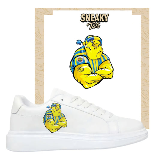 Bügelbilder für mehrere Sneakerarten  
Canary