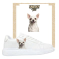 Load image into Gallery viewer, Bügelfolie für alle Schuhe zum personalisieren custom Sneaker Chihuahua
