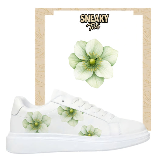Bügelbilder einzigartige für viele verschiedene Schuhe Christrosen
