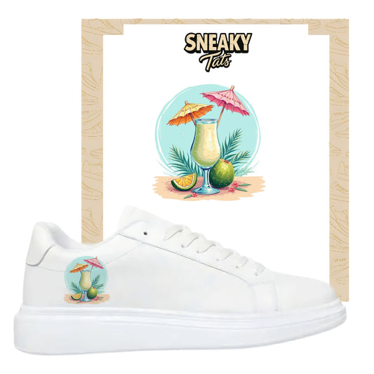 Bügelbilder für verschiedene Sneaker Nike Adidas Cocktail