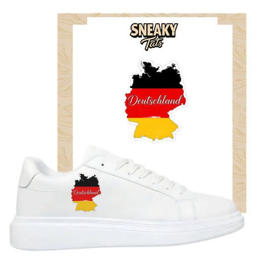 Bügelbilder für verschiedene Sneaker Nike Adidas Deutschland
