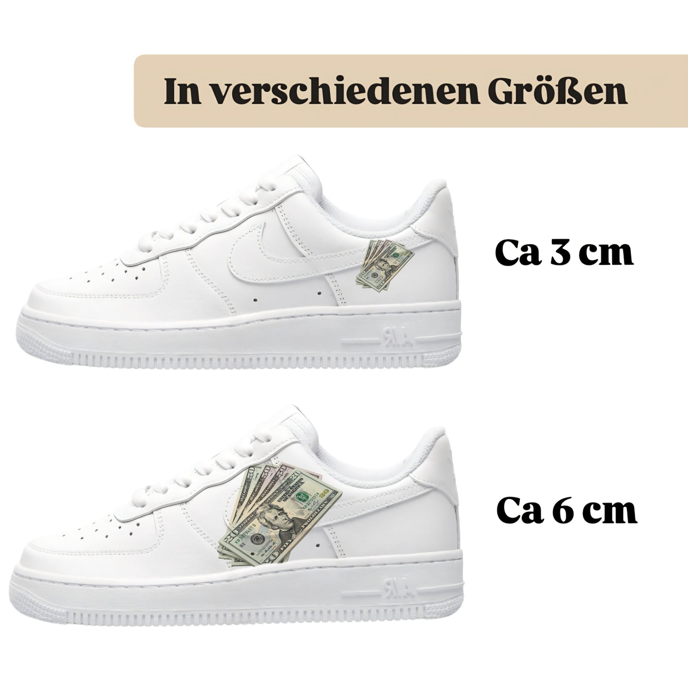 Sneakerfolien für verschiedene Schuhe Dollar
