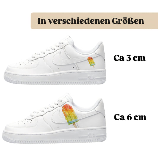 Sneakerfolien für verschiedene Schuhe Puma Adidas Nike Badelatschen Eis