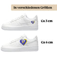 Bild in Galerie-Betrachter laden, Bügelbilder für mehrere Sneakerarten Fenerbahce Herz
