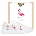 Load image into Gallery viewer, Sneakerfolien für verschiedene Schuhe Puma Adidas Nike Badelatschen Flamingo
