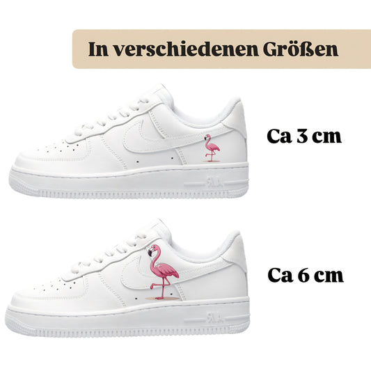 Sneakerfolien für verschiedene Schuhe Puma Adidas Nike Badelatschen Flamingo