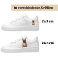 Load image into Gallery viewer, Bügelfolie für alle Schuhe zum personalisieren custom Sneaker Französische Bulldogge

