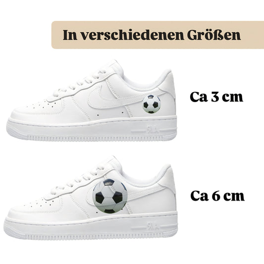 Bügelbilder einzigartige für viele verschiedene Schuhe Fußball