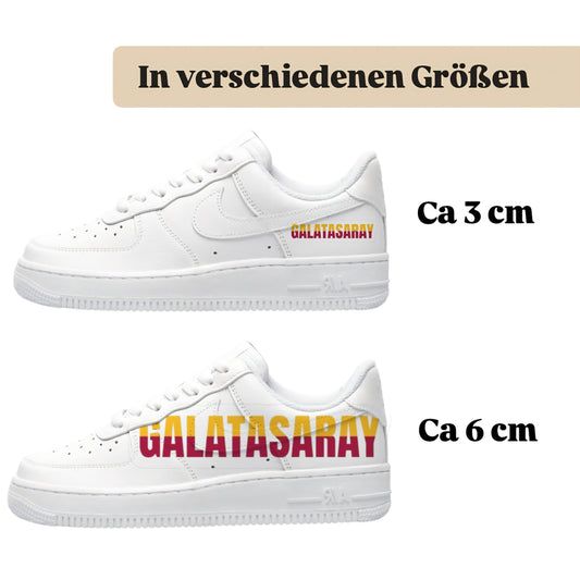 Sneakerfolien für verschiedene Schuhe Puma Adidas Nike Badelatschen Galatasaray