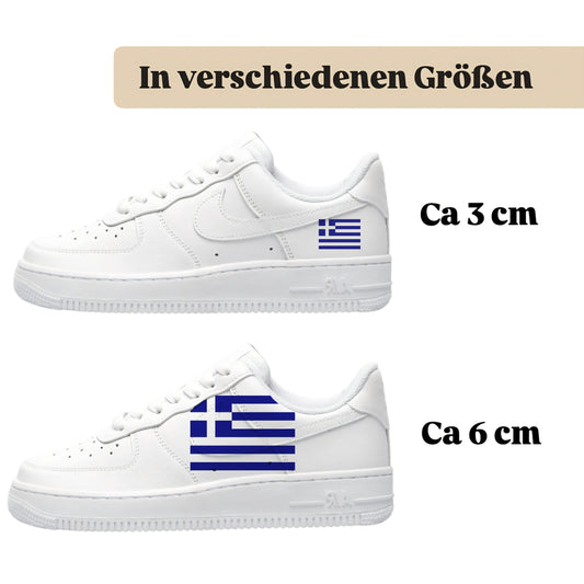 Sneakerfolien für verschiedene Schuhe Nike Adidas Puma Land Griechenland