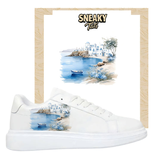 Bügelbilder für verschiedene Sneaker Nike Adidas Griechenland