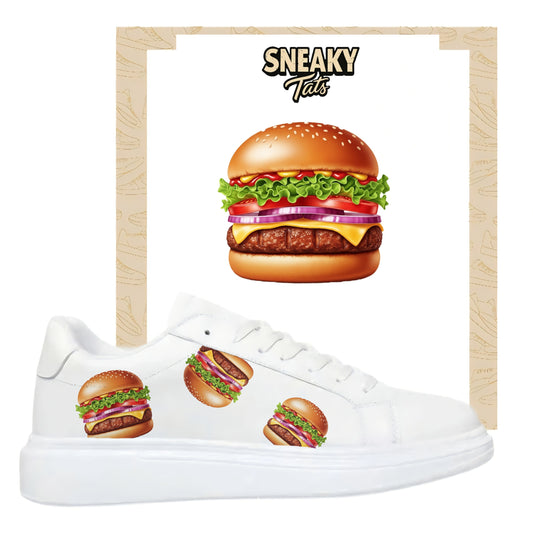 Bügelfolie für alle Schuhe zum personalisieren custom Sneaker Hamburger