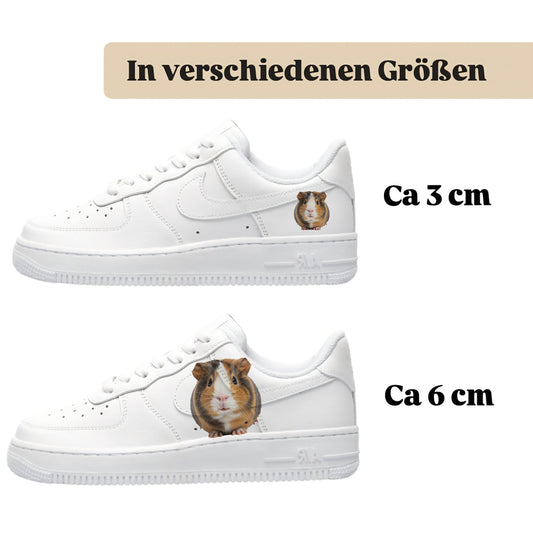 Bügelfolie für alle Schuhe zum personalisieren custom Sneaker Hamster