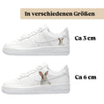 Load image into Gallery viewer, Bügelfolie für alle Schuhe zum personalisieren custom Sneaker Hase

