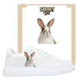 Load image into Gallery viewer, Bügelfolie für alle Schuhe zum personalisieren custom Sneaker Hase
