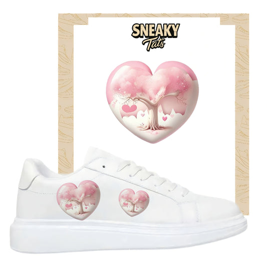 Sneakerfolien fpr verschiedene Schuhe Nike Adias Design Herz cool