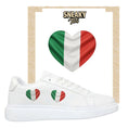 Load image into Gallery viewer, Bügelfolie für alle Schuhe zum personalisieren custom Sneaker Herz  Italien
